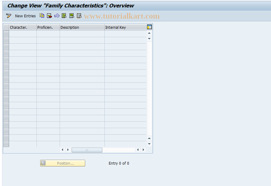 SAP TCode S_AHR_61005059 - IMG-Aktivität: OHALTX170