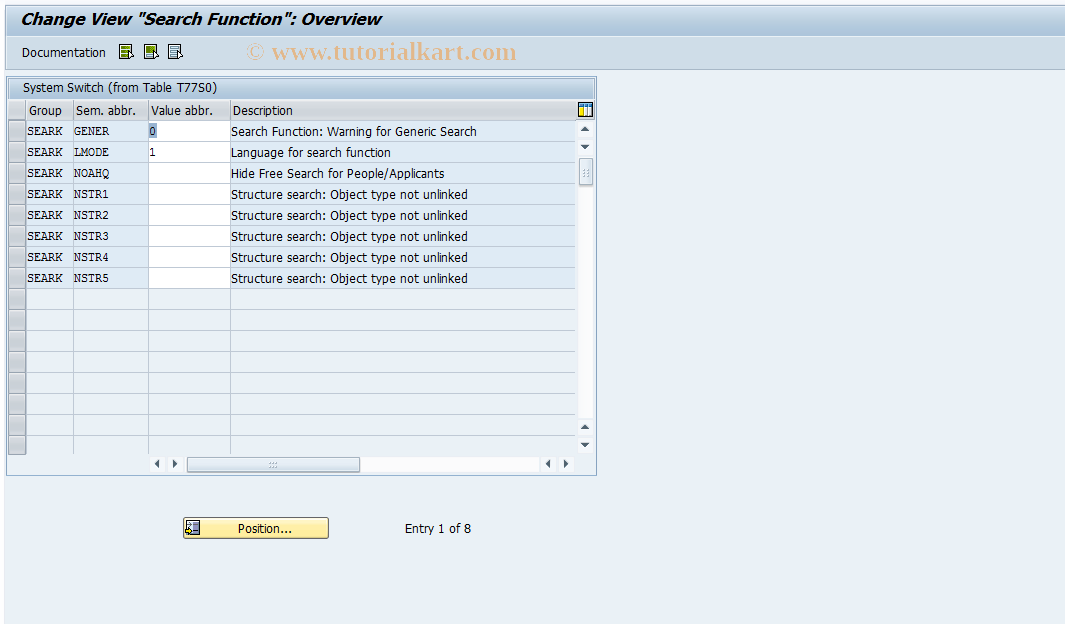 SAP TCode S_AHR_61005091 - IMG Activity: SIMG_OHP4OOSF