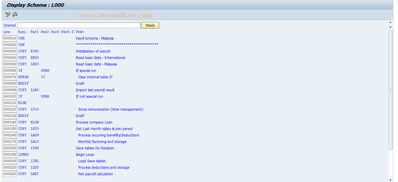 SAP TCode S_AHR_61005098 - IMG-Aktivität: OHALCL060