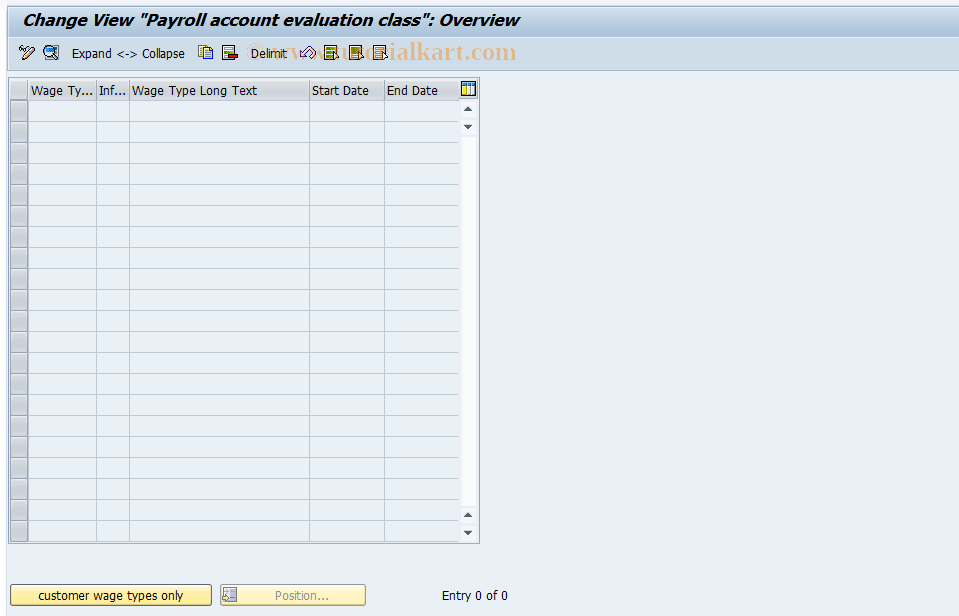 SAP TCode S_AHR_61005123 - IMG activity: SIMG_OHAE438