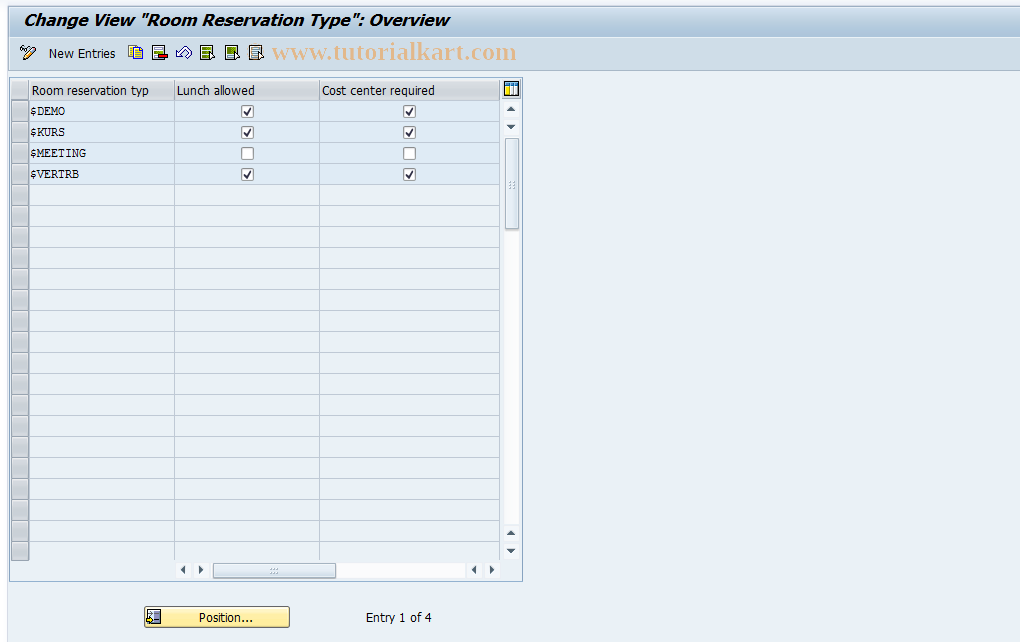 SAP TCode S_AHR_61005127 - IMG Activity: OHP4_0260