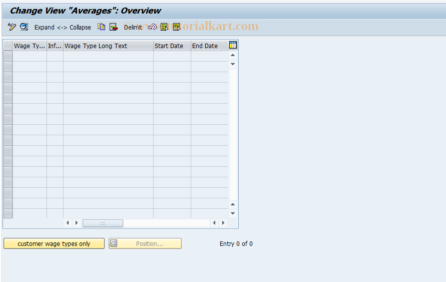 SAP TCode S_AHR_61005130 - IMG activity: OHAEAVBAS