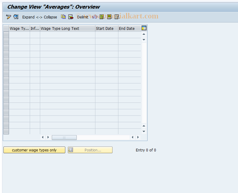 SAP TCode S_AHR_61005133 - IMG-Aktivität: OHANZAVBAS