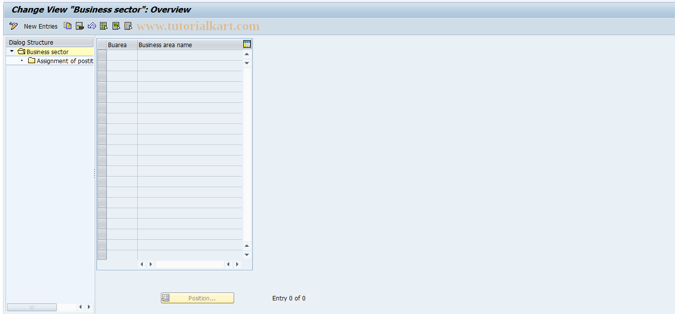 SAP TCode S_AHR_61005144 - IMG-Aktivität: OHAVSSBPOS