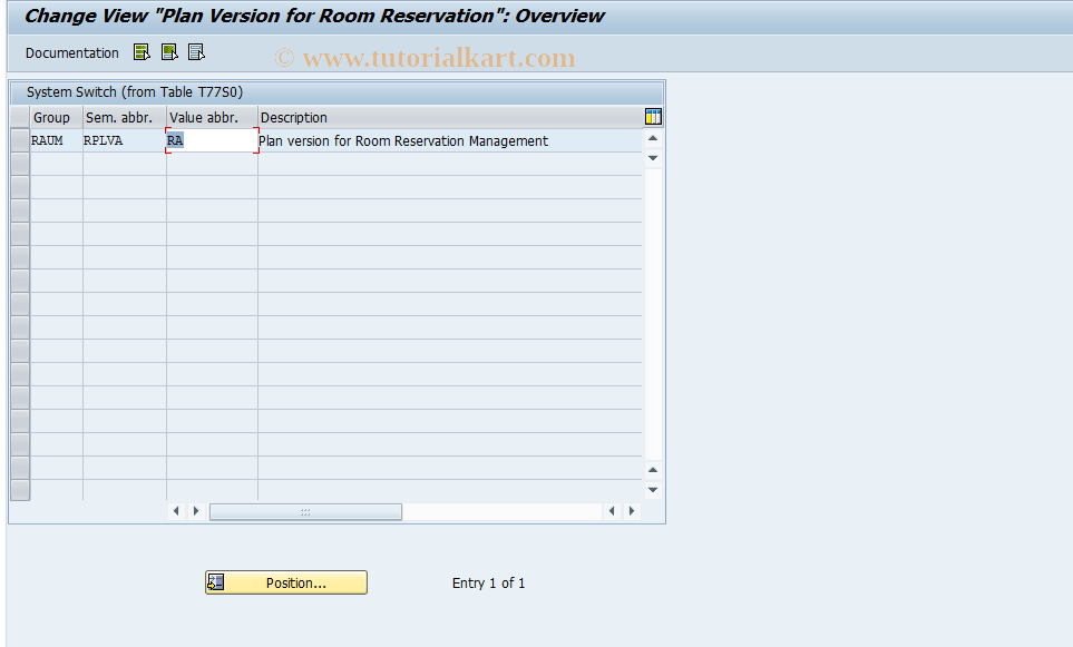 SAP TCode S_AHR_61005147 - IMG Activity: OHP4_0185