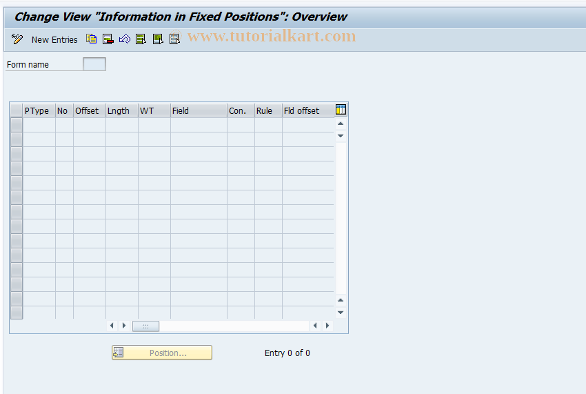 SAP TCode S_AHR_61005158 - IMG Activity: OHADBEBB1B3