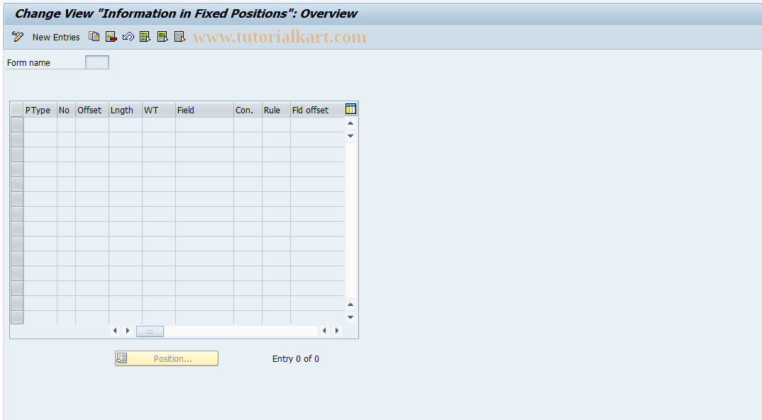 SAP TCode S_AHR_61005186 - IMG-Aktivität: SIMG_OHAL405