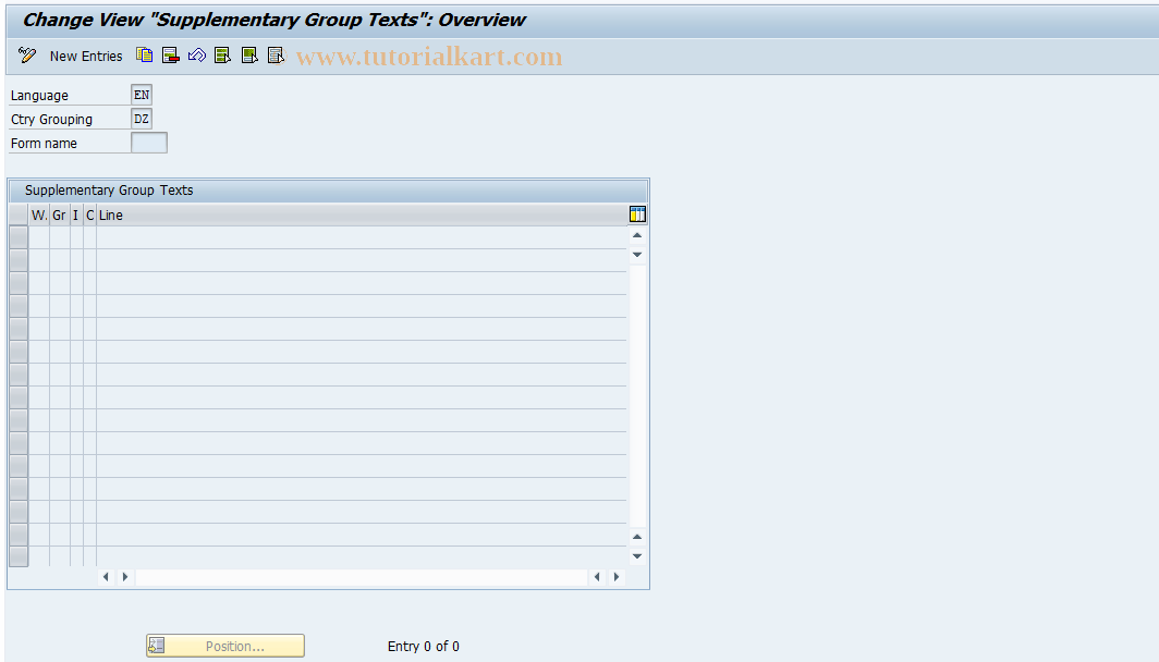 SAP TCode S_AHR_61005215 - IMG-Aktivität: SIMG_OHAV407