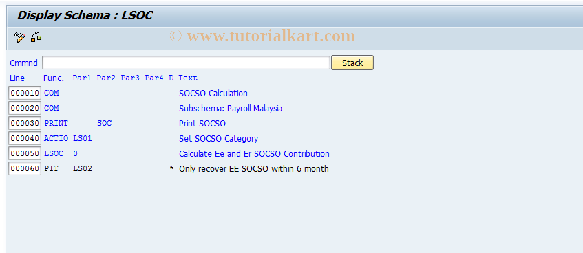 SAP TCode S_AHR_61005251 - IMG-Aktivität: OHALSC130