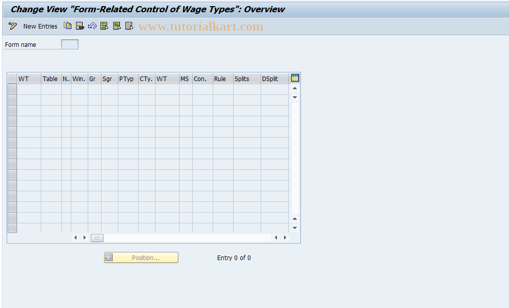 SAP TCode S_AHR_61005262 - IMG-Aktivität: SIMG_OHAV409