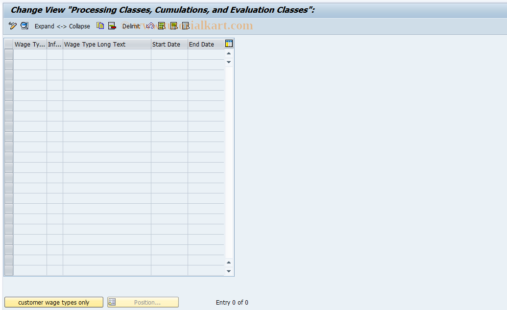 SAP TCode S_AHR_61005266 - IMG Activity: OHADBECF0