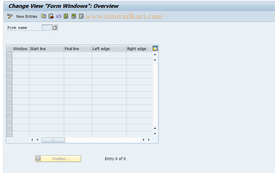 SAP TCode S_AHR_61005271 - IMG-Aktivität: SIMG_OHAV406