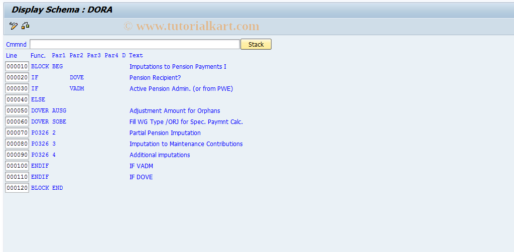 SAP TCode S_AHR_61005376 - IMG Activity: OHADOEV023