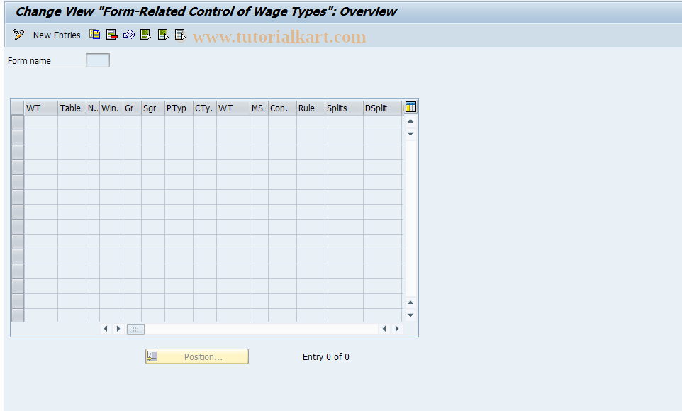 SAP TCode S_AHR_61005382 - IMG-Aktivität: SIMG_OHAV415