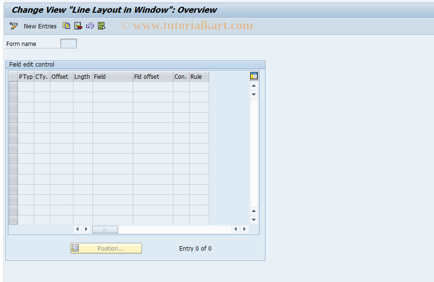 SAP TCode S_AHR_61005391 - IMG-Aktivität: SIMG_OHAV419