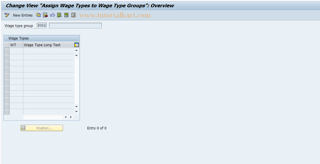 SAP TCode S_AHR_61005403 - IMG Activity: OHADOEV092