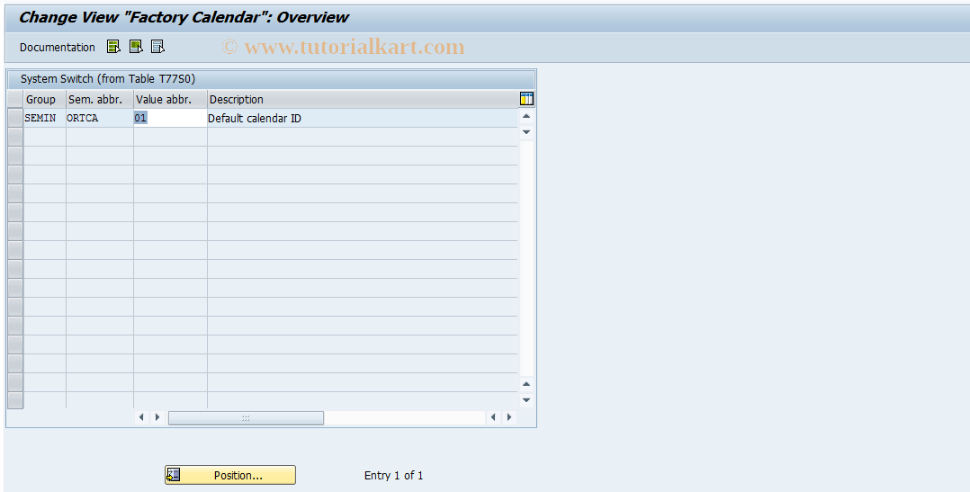 SAP TCode S_AHR_61005417 - IMG Activity: SIMG_OHP4OOFK