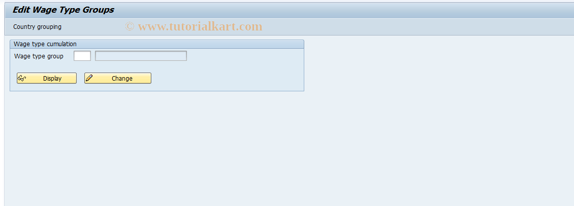 SAP TCode S_AHR_61005541 - IMG-Aktivität: OHAVUM104
