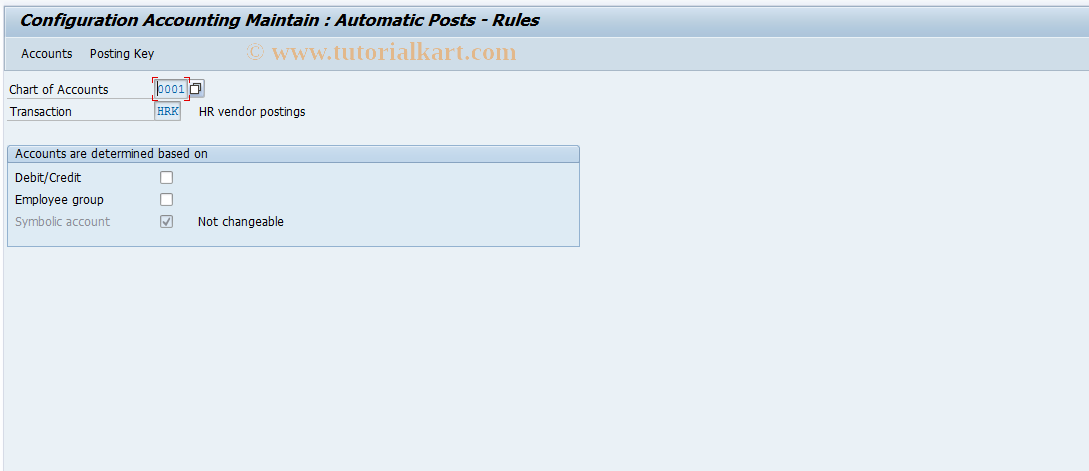 SAP TCode S_AHR_61005545 - IMG-Aktivität: OHALRI054