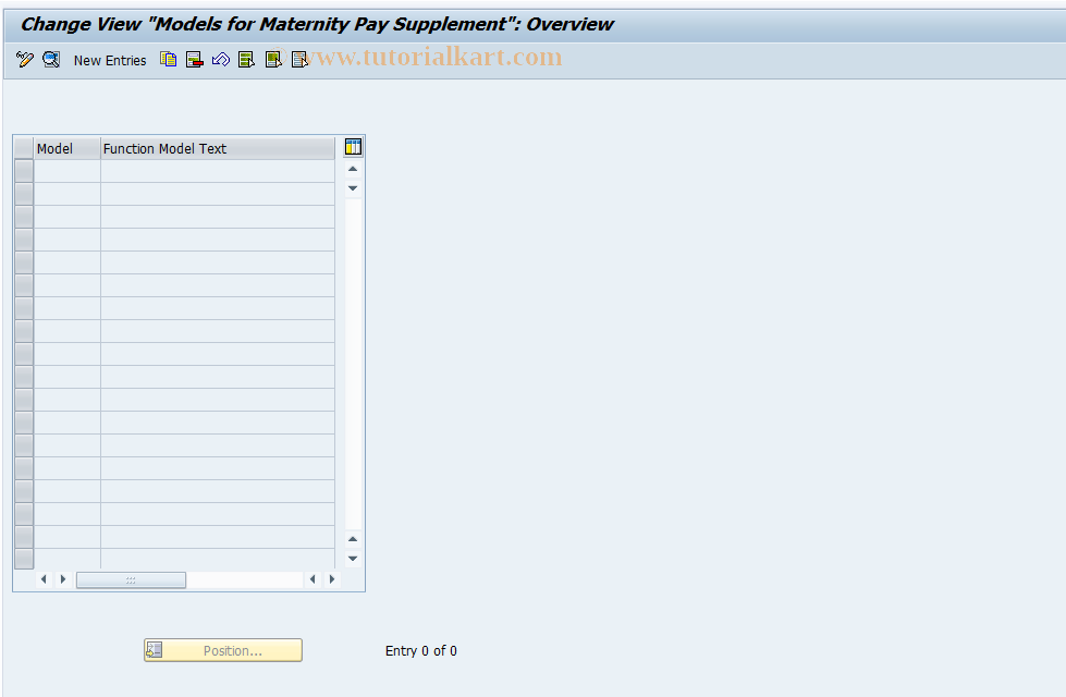 SAP TCode S_AHR_61005562 - IMG Activity: OHADOE503