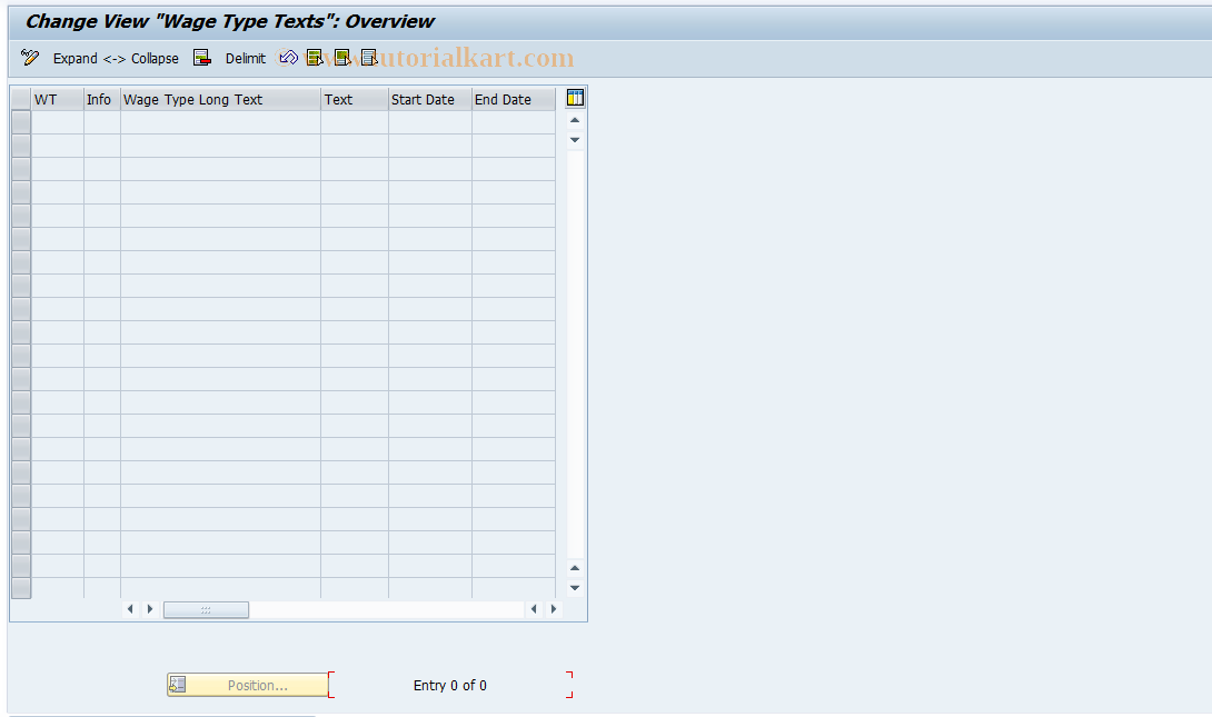 SAP TCode S_AHR_61005582 - IMG activity: OHAESZ221