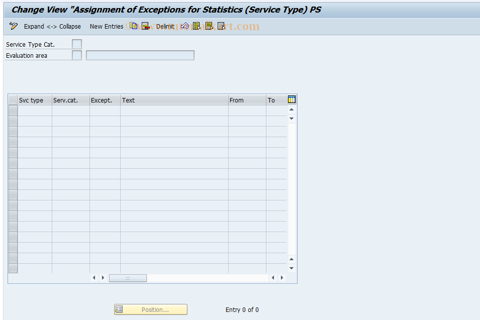 SAP TCode S_AHR_61005609 - IMG Activity: OHADT5D7Y1