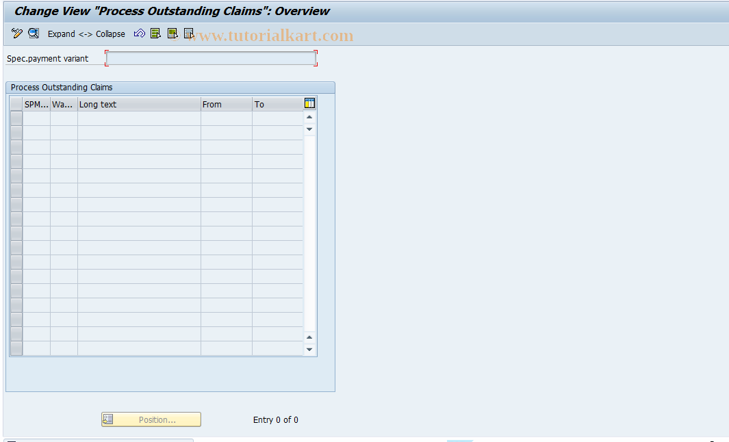 SAP TCode S_AHR_61005635 - IMG activity: OHAESZ080