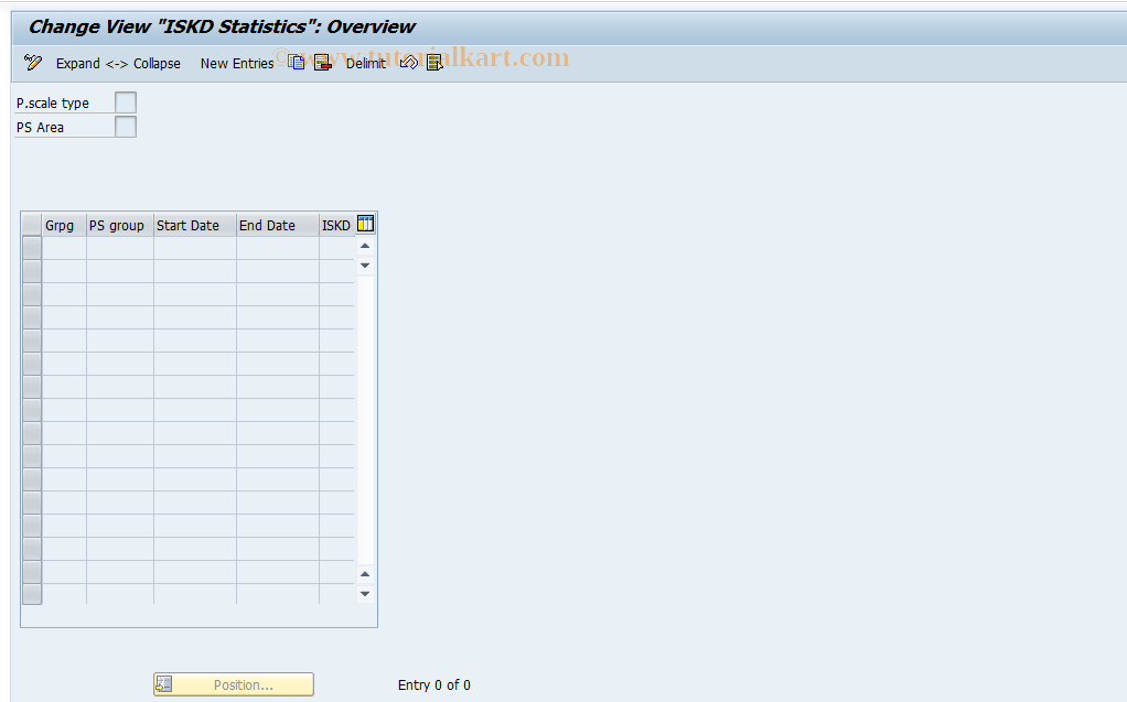 SAP TCode S_AHR_61005641 - IMG Activity: OHAD5D5L06