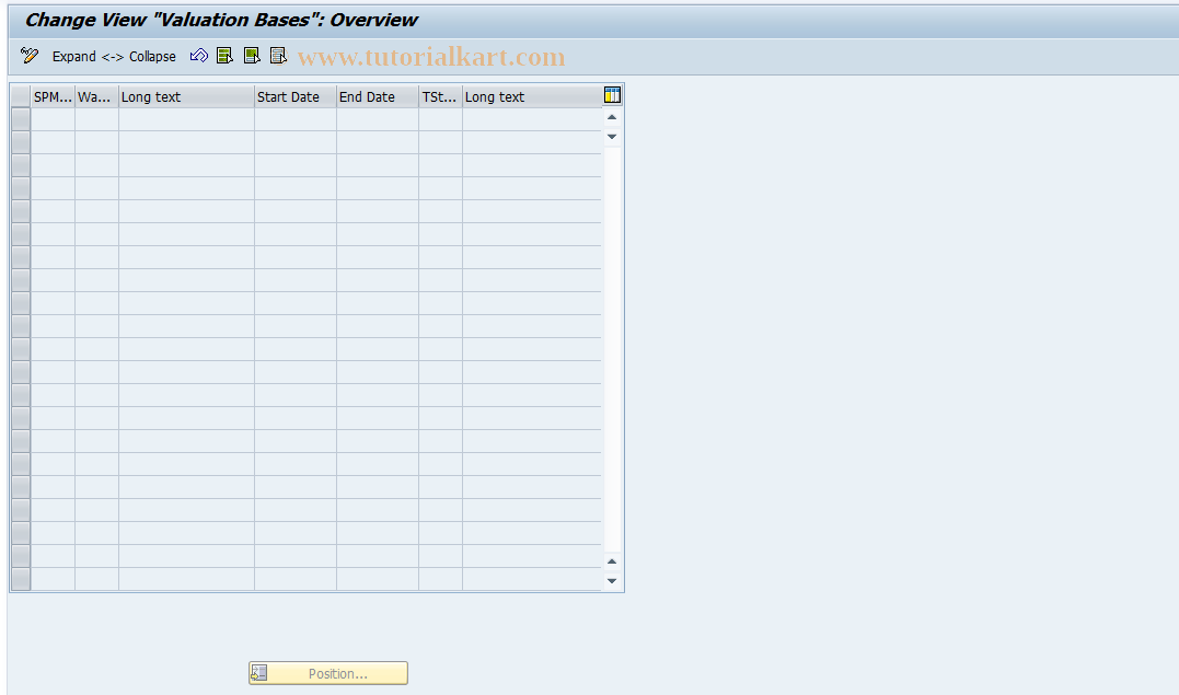 SAP TCode S_AHR_61005644 - IMG activity: OHAESZ070