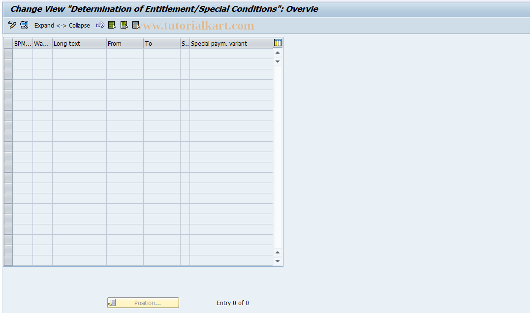 SAP TCode S_AHR_61005651 - IMG activity: OHAESZ060