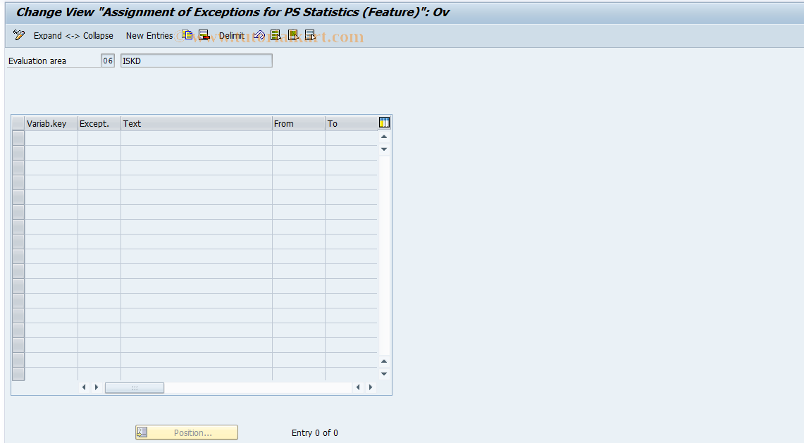 SAP TCode S_AHR_61005652 - IMG Activity: OHADOES110