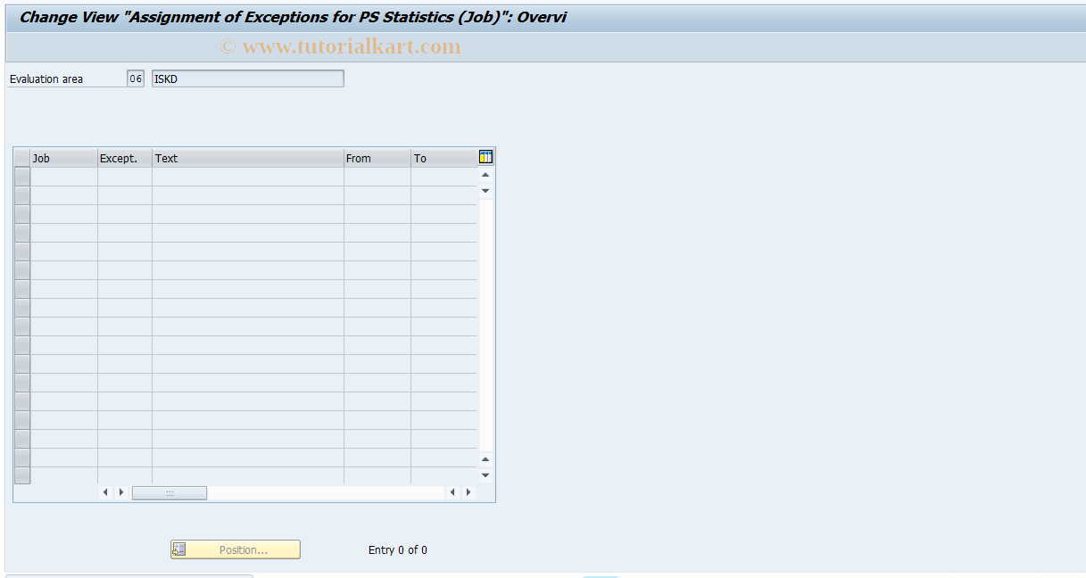 SAP TCode S_AHR_61005655 - IMG Activity: OHADOES140