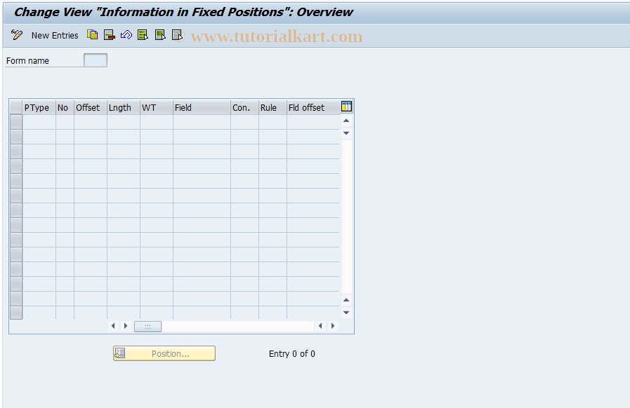 SAP TCode S_AHR_61005740 - IMG-Aktivität: SIMG_OHAL814