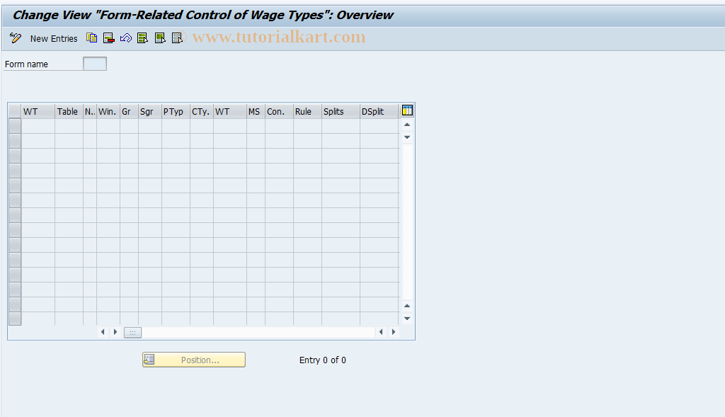 SAP TCode S_AHR_61005742 - IMG-Aktivität: SIMG_OHAL415