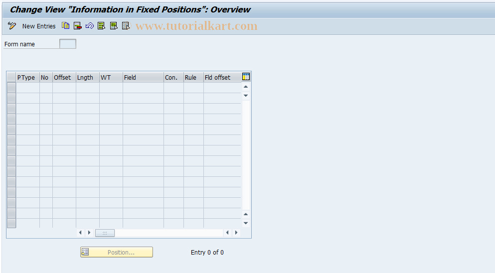 SAP TCode S_AHR_61005760 - IMG-Aktivität: SIMG_OHAL417