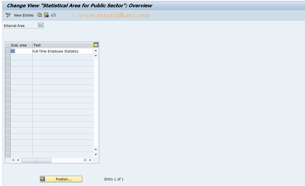 SAP TCode S_AHR_61005768 - IMG Activity: OHADT5D7U01