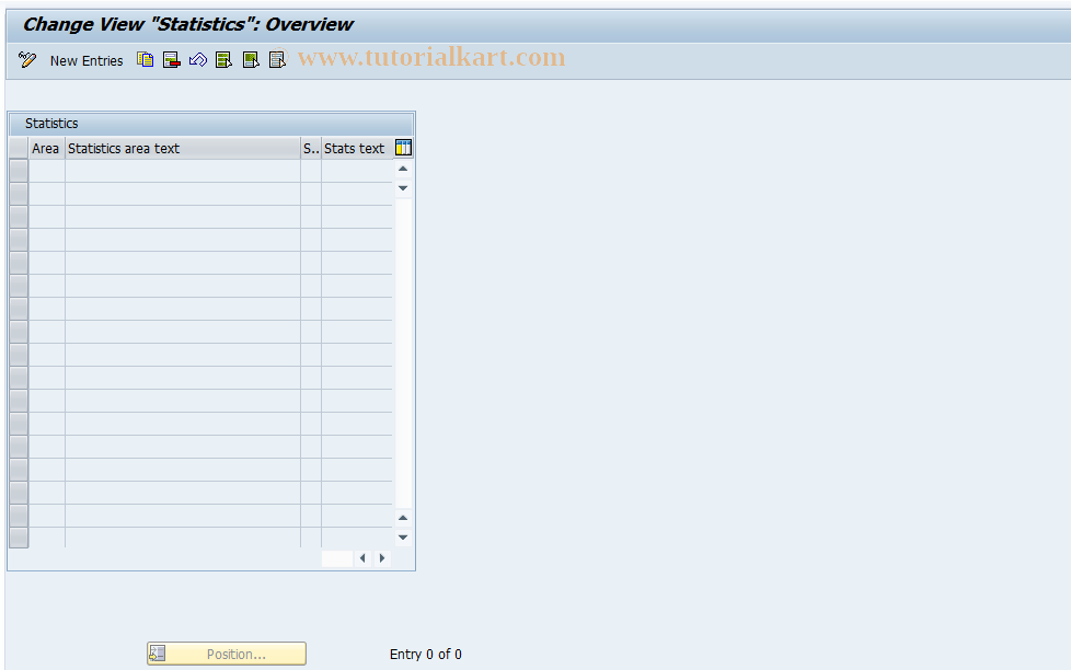 SAP TCode S_AHR_61005769 - IMG-Aktivität: OHAVCSTG