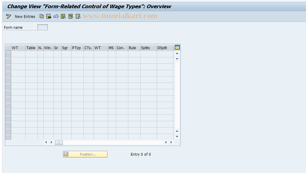 SAP TCode S_AHR_61005773 - IMG-Aktivität: SIMG_OHAL529