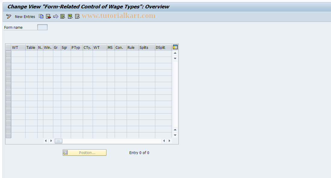 SAP TCode S_AHR_61005775 - IMG-Aktivität: SIMG_OHAL409