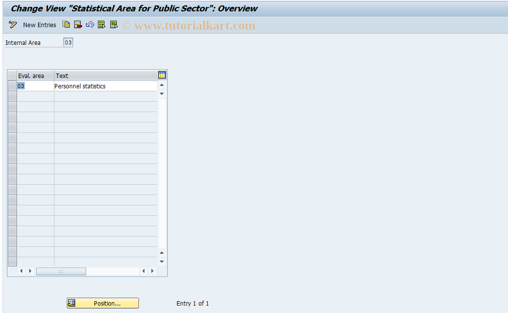 SAP TCode S_AHR_61005794 - IMG Activity: OHADT5D7U03