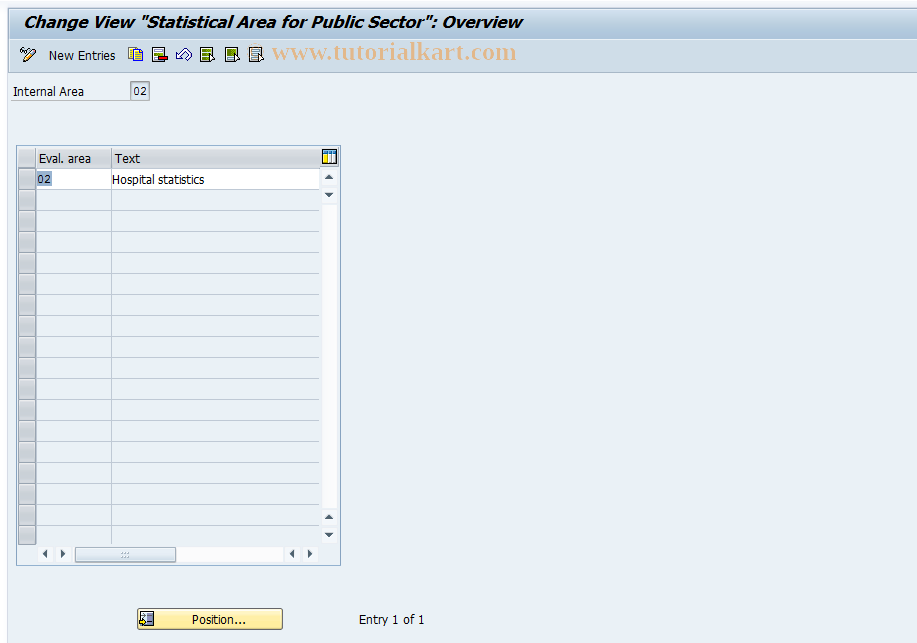 SAP TCode S_AHR_61005797 - IMG Activity: OHADT5D7U02