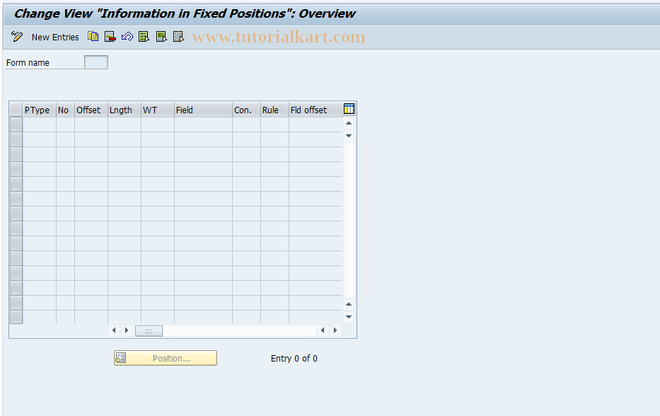 SAP TCode S_AHR_61005799 - IMG-Aktivität: SIMG_OHAL425