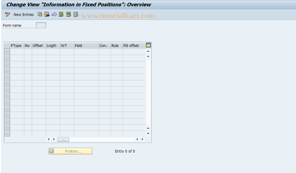 SAP TCode S_AHR_61005802 - IMG-Aktivität: SIMG_OHAL437