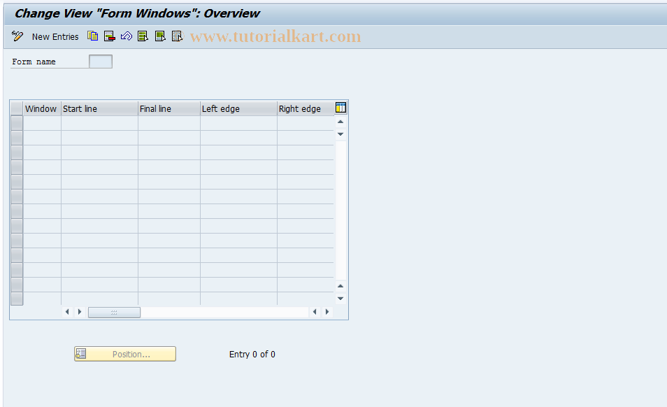 SAP TCode S_AHR_61005807 - IMG-Aktivität: SIMG_OHAL426