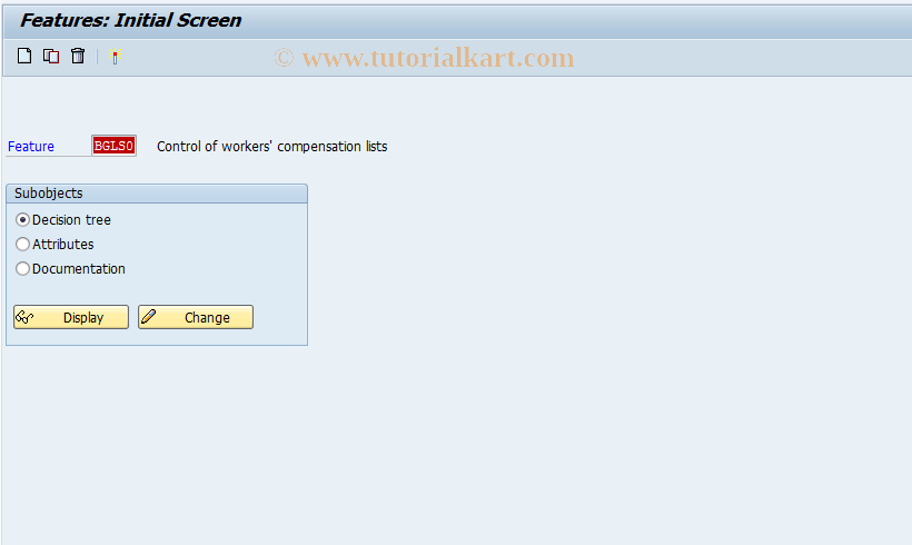 SAP TCode S_AHR_61005830 - IMG Activity: OHADEHF13