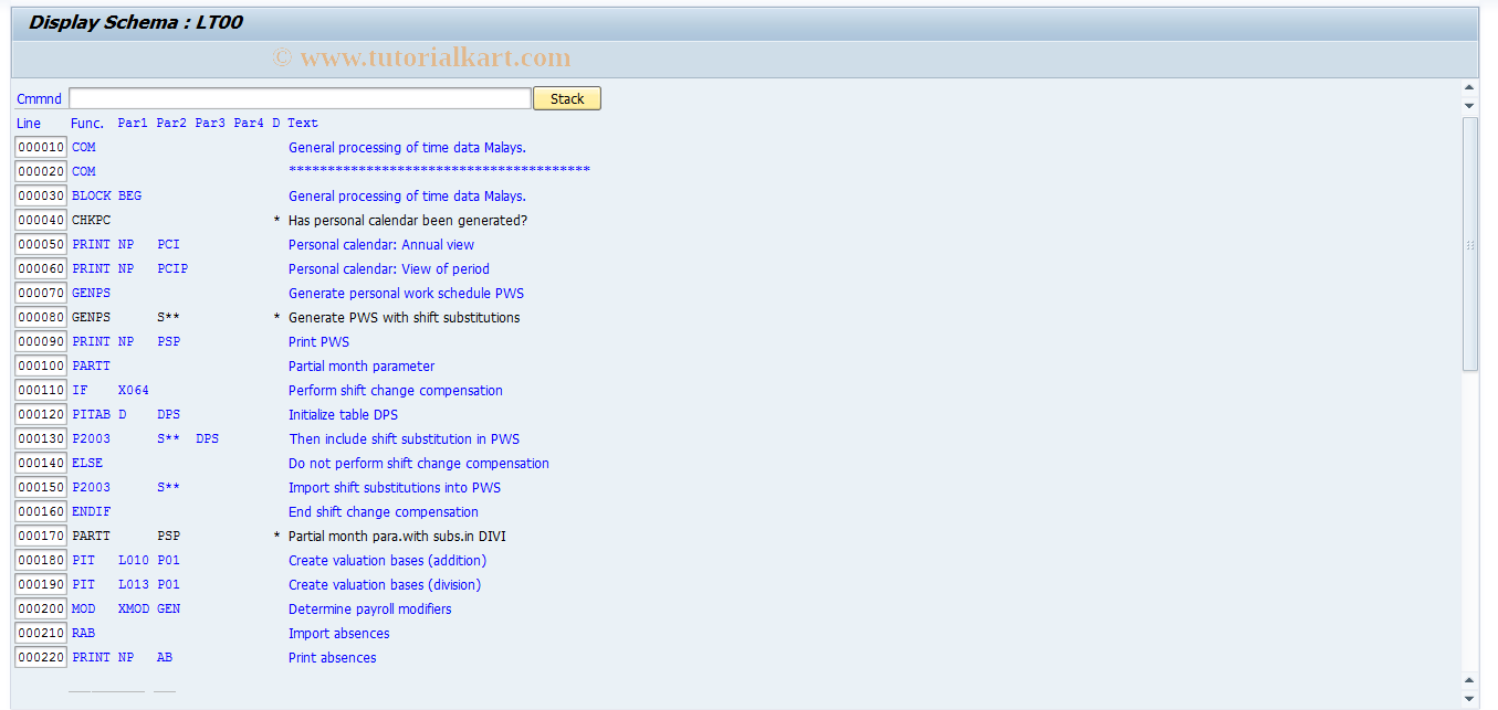 SAP TCode S_AHR_61005862 - IMG-Aktivität: OHALTI210