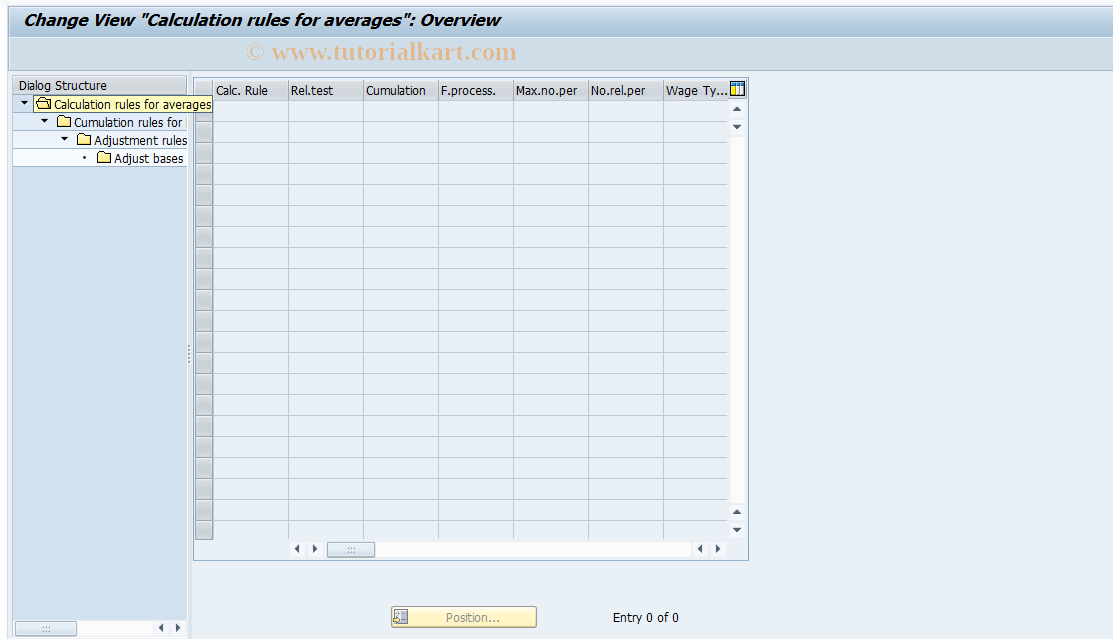 SAP TCode S_AHR_61005884 - IMG Activity: OHADOEU36