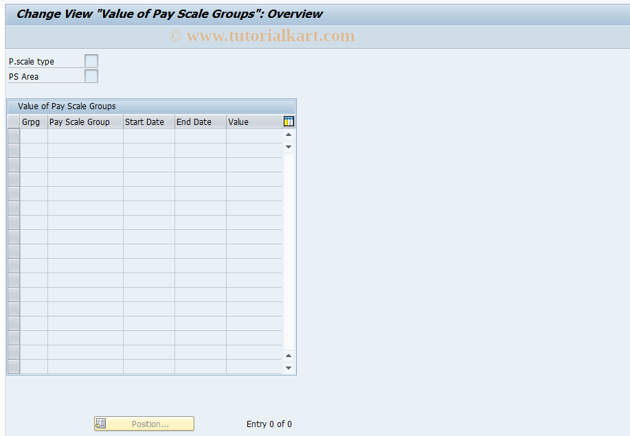 SAP TCode S_AHR_61005891 - IMG Activity: OHADT5D7M