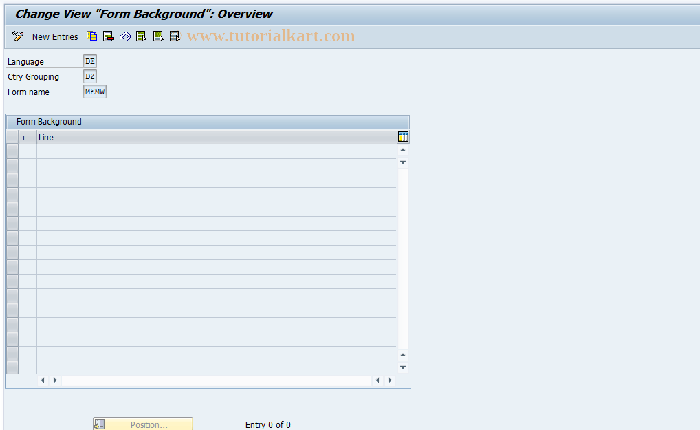 SAP TCode S_AHR_61005894 - IMG Activity: OHADEHF11