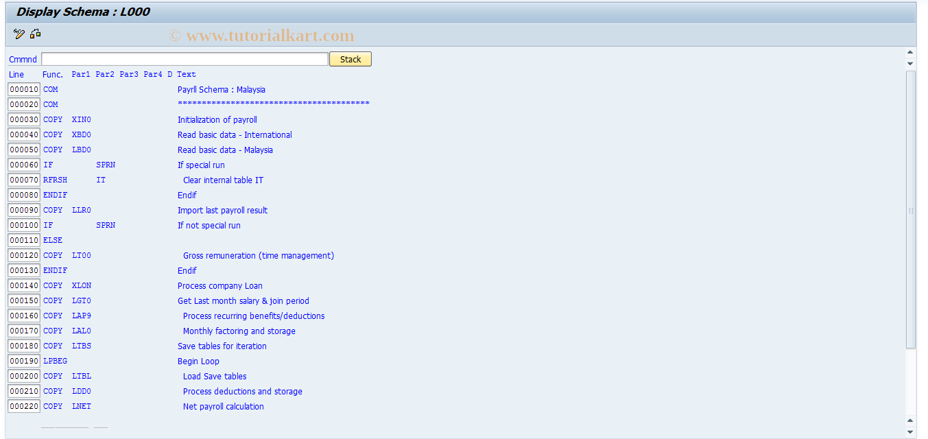 SAP TCode S_AHR_61005975 - IMG-Aktivität: OHALUM061